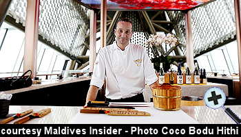 courtesy Maldives Insider - Award-winning Sushi Master Chef Pepi Anevski