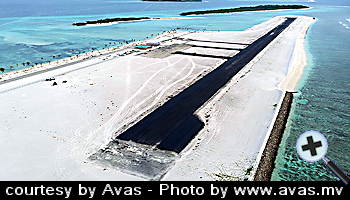 courtesy Avas - Airfield in progress on a newly dredged island