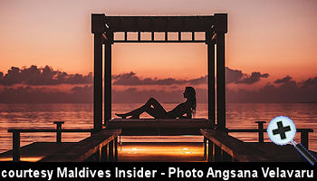 courtesy Maldives Insider - Angsana Velavaru Inocean Pool Villa Sunse