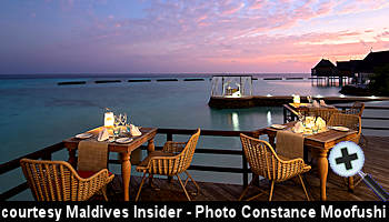 courtesy Maldives Insider - Constanze Moofushi: Manta Restaurant