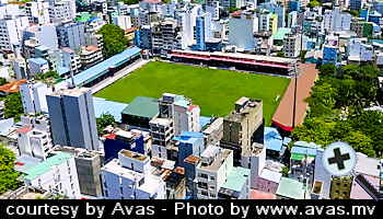 courtesy Avas - The Maldives National Stadium in Male
