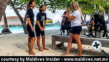 courtesy Maldives Insider - EuroDivers scuba divers